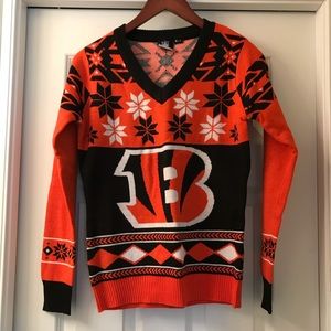 Bengals ugly Christmas sweater